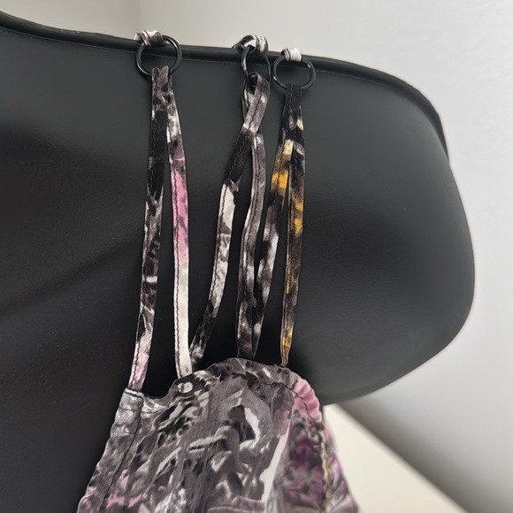 Leifsdottir 100% Silk Blouse – Size 0, Multicolor Boho Style - Picture 3 of 7